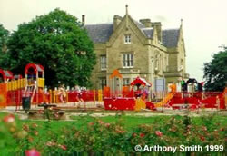 Childrens play area at Ryecroft Hall