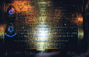 Memorial to Lt Edmund Turner Young