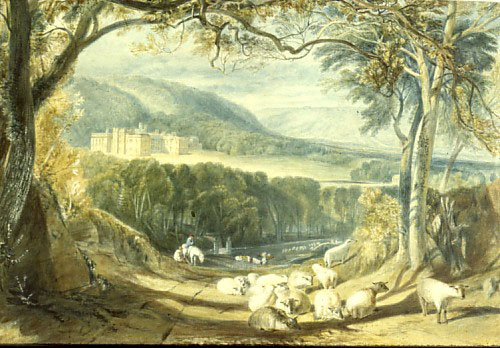 Aske Hall - Joseph Mallord William Turner