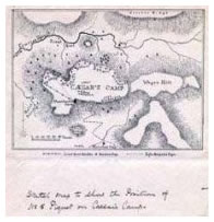Map of Caesar's Camp