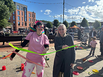 Tameside Council’s Executive Member for Lifelong Learning and Culture, Cllr Leanne Feeley