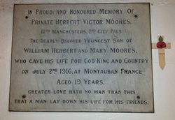 Moores Plaque