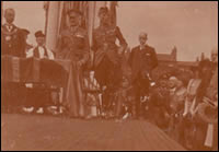 Unveiling of the 8th Battalion memorial (MRP/5E).