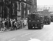 Graphic - Filming of the movie, Yanks, Trinity Street