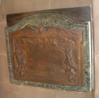 Photograph of Sculpture Hall Plaque