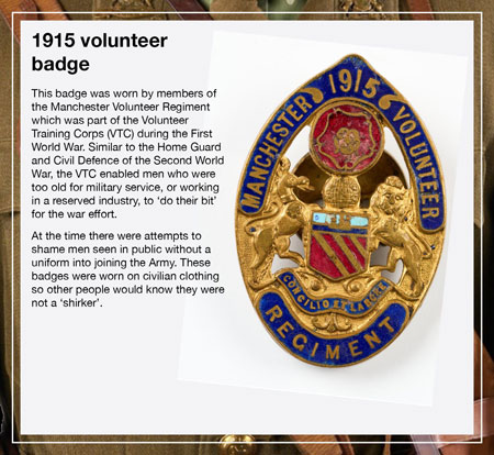 Volunteer badge